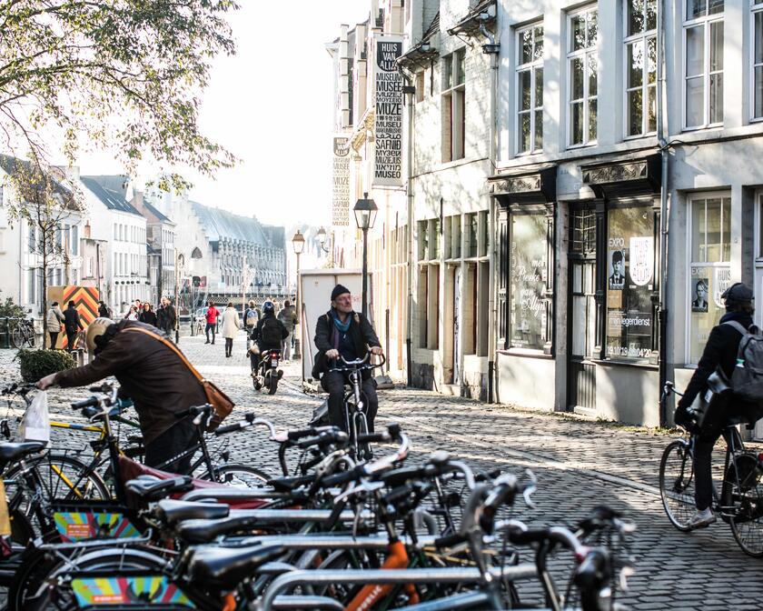 Bikes in Ghent