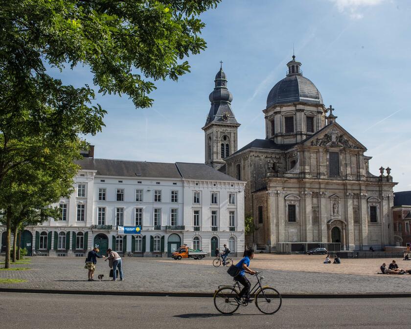 Zicht op het Sint-Pietersplein.