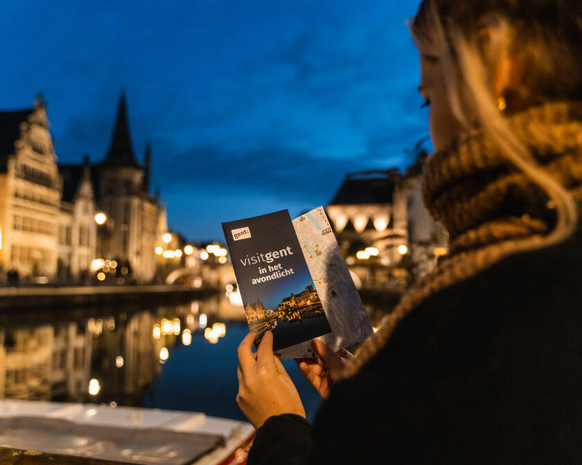 Light walk in Ghent