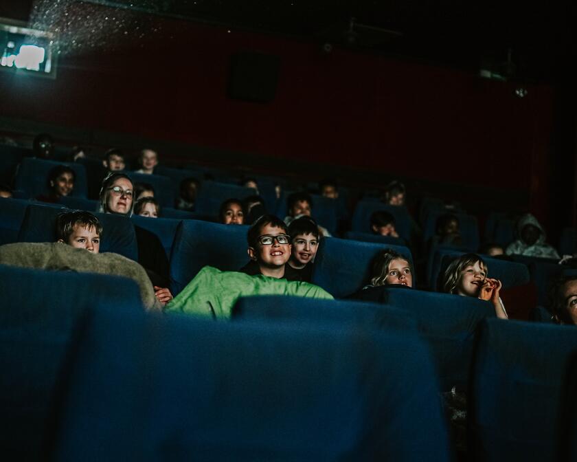 The audience in cinema Spinx