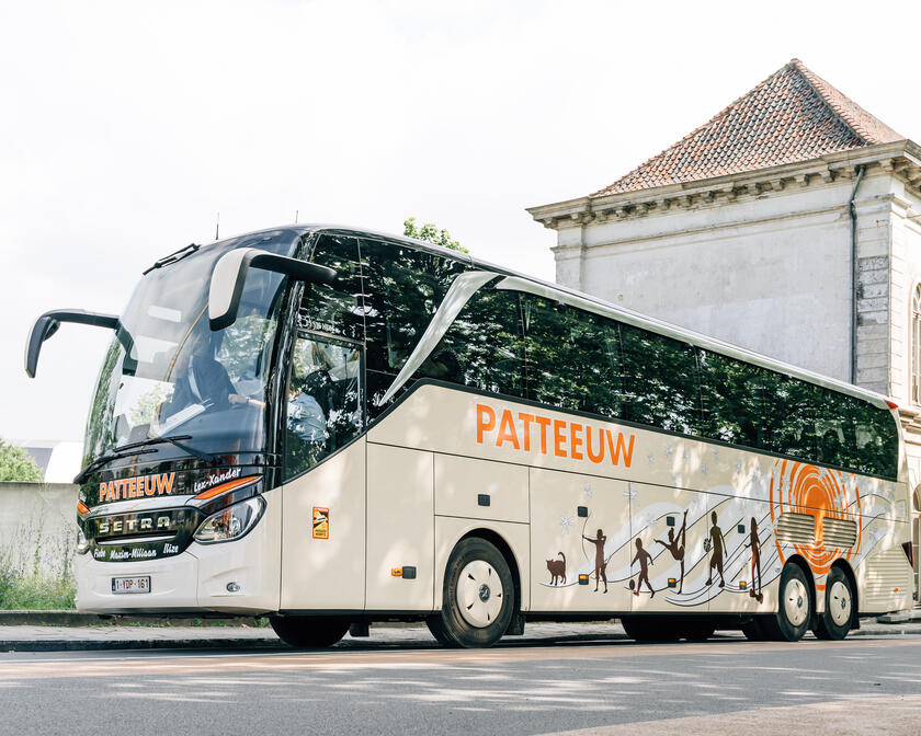 Witte bus