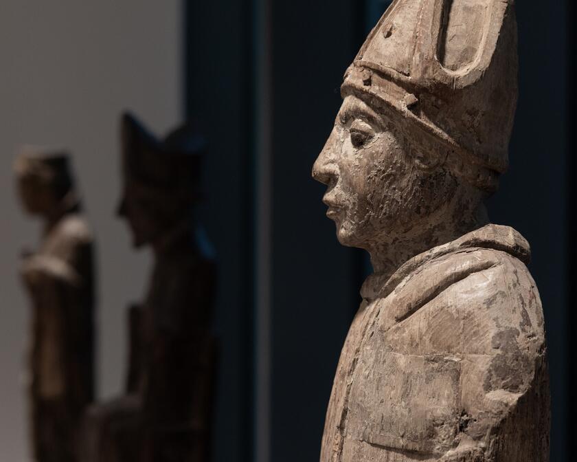 Middeleeuwse sculpturen uit de privécollectie van Johan Tahon