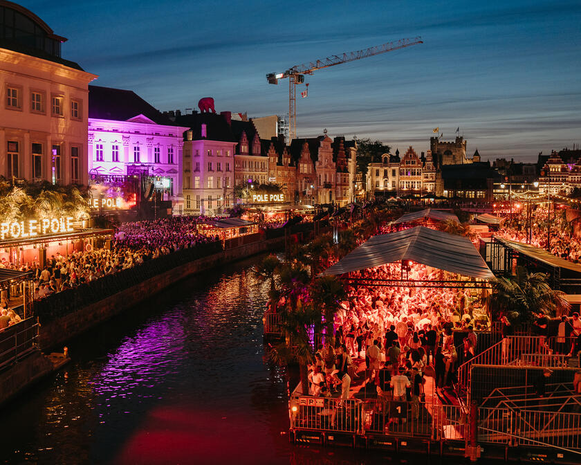 Polé Polé tijdens de Gentse Feesten
