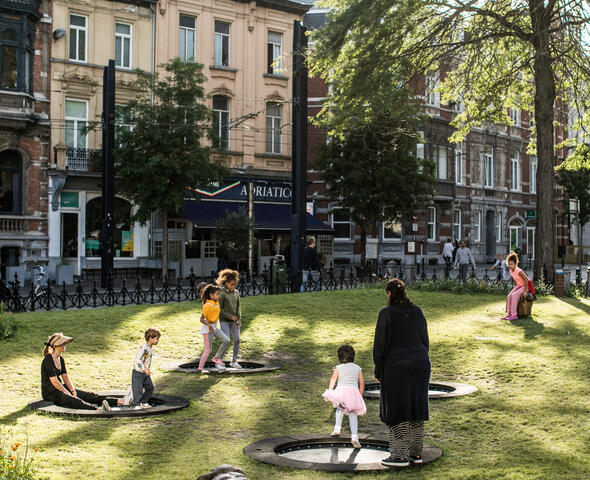 3D-beeld Maaseikplein