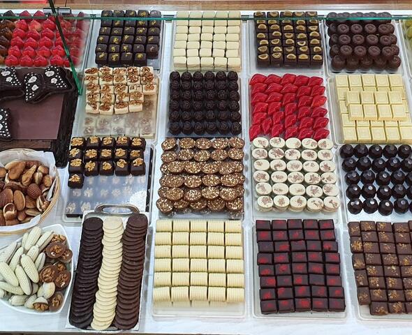 assortiment pralines