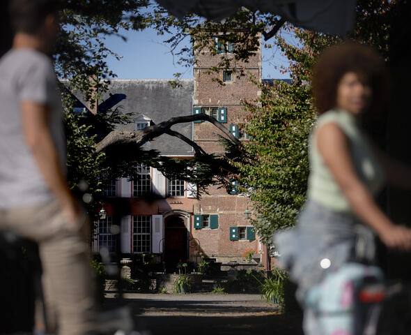 fietsen langs de kastelenroute