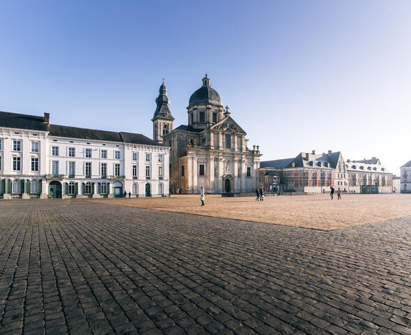 Sint-Pietersplein in ochtendlicht