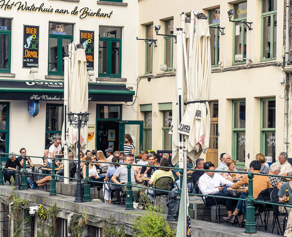 People on the terrace