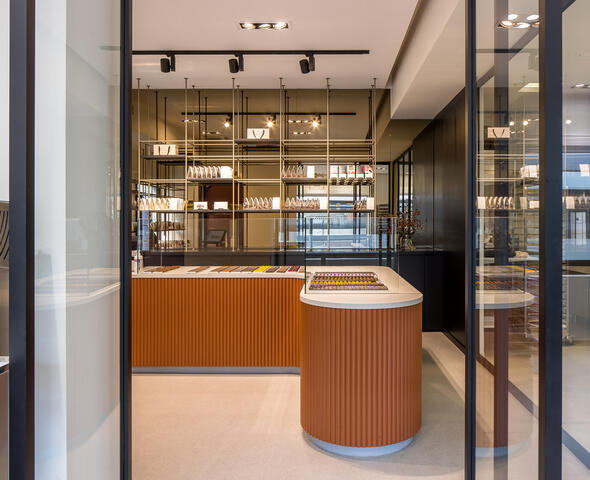 Interieur Chocolatier Deduytschaever