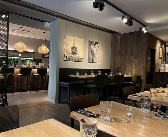 Table ready for customers