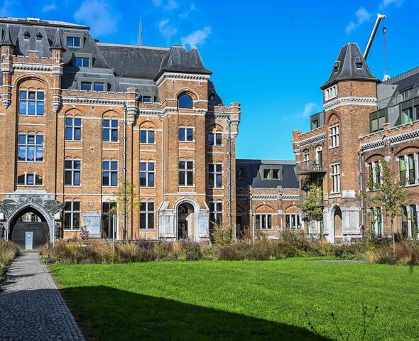 Gevel van de Leopoldskazerne