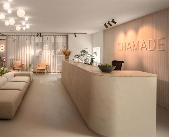 Reception at Hotel Chamade