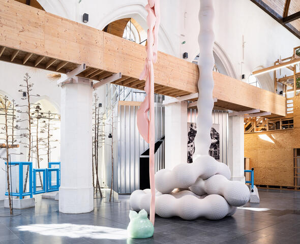 Installatie in Kunsthal Gent