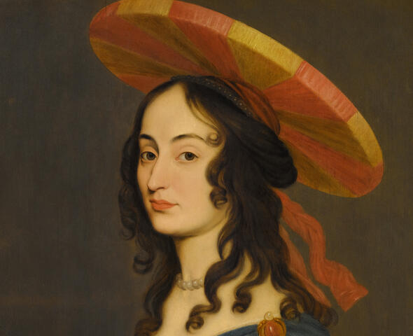 Louise Hollandine van de Palts, Zelfportret, ca. 1650-1655, privéverzameling