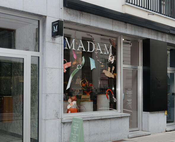 Gevel van MADAM Gent