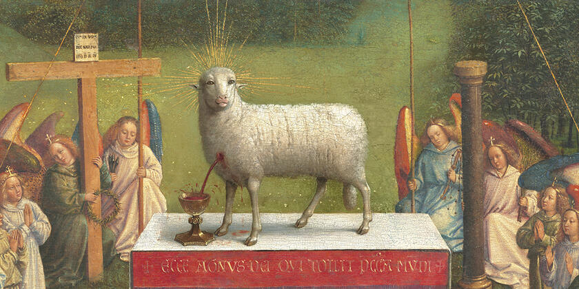 The adoration of the Lamb