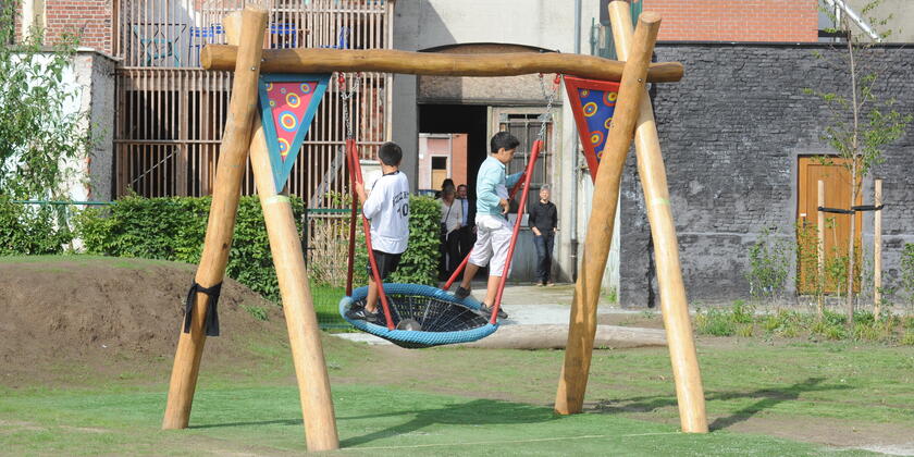 Children on the playground