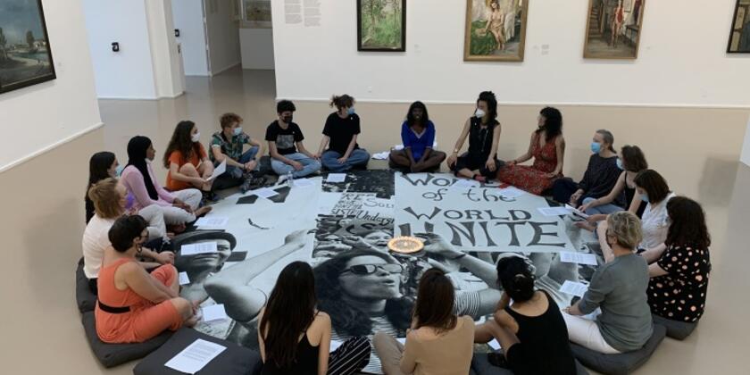 Grace Ndiritu, Women's Strike: Healing The Museum, 10 June 2021, Musée d’Art Moderne de la Ville de Paris