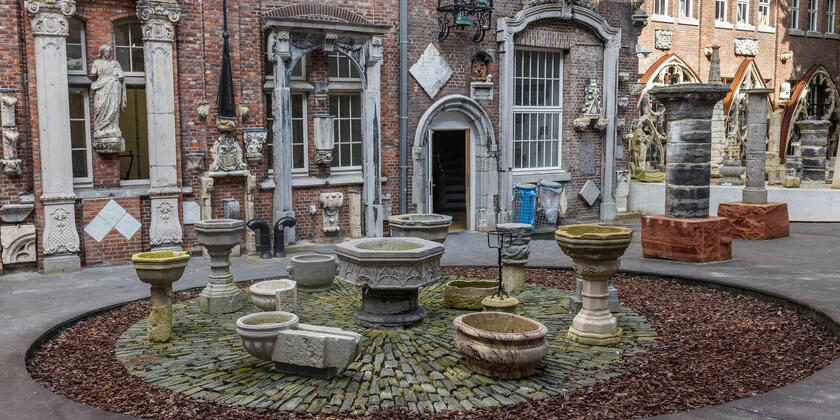 Sculpture gardens of Campus Sint-Lucas
