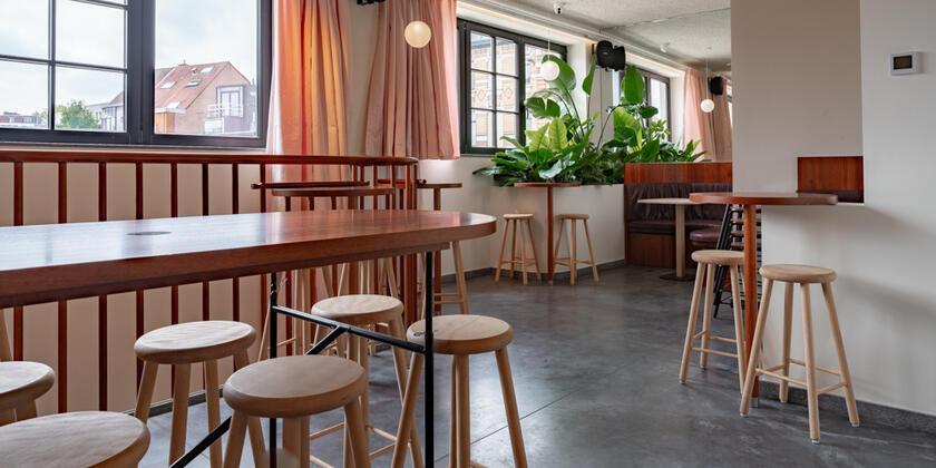 Interieur van Bar Jan Cremer