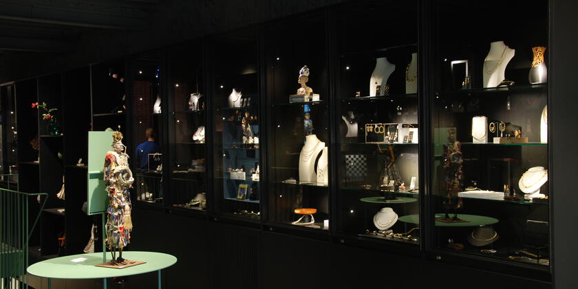 View into the shop