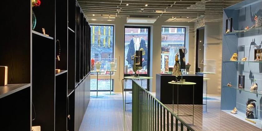 View into the shop