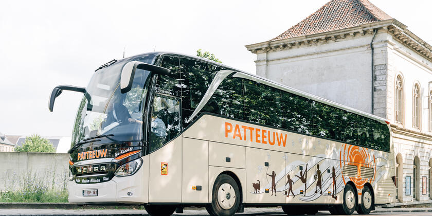 Witte bus