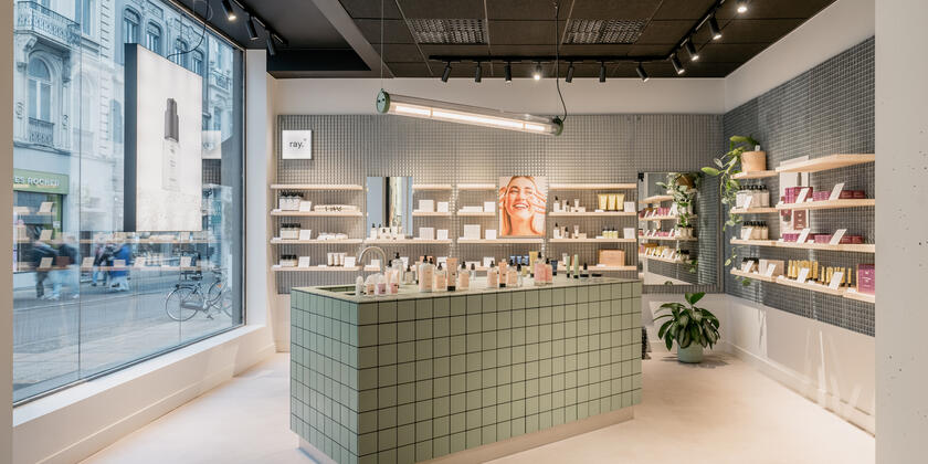 Vue du magasin