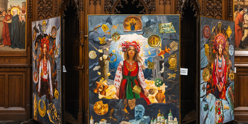 Tentoonstelling in de Sint-Salvatorkerk