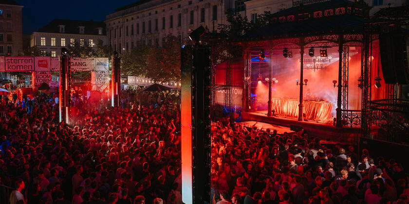 Podium Boomtown tijdens de Gentse Feesten