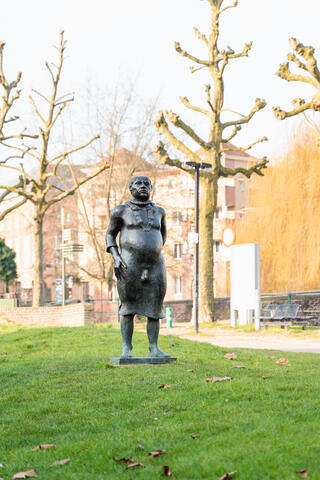 ©Stad Gent - Dienst Toerisme Statue der Strickträger.
