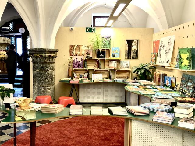 The extensive offer of books
