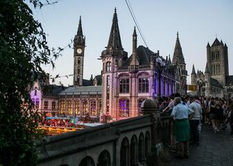 party at the Ghent festivities 