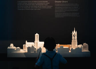 The towers of Ghent