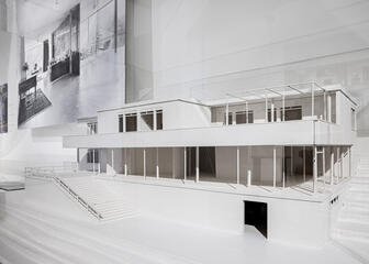 Modell der Villa Tugendhat von Mies van der Rohe