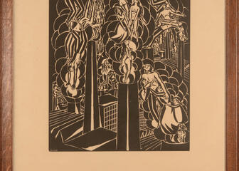 Frans Masereel, Woodcut 1920