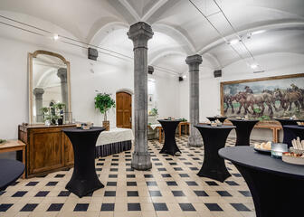 Reception in Chapter Room 1