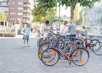 rol zomer Vegetatie Tweedehands fietsenmarkt | Visit Gent