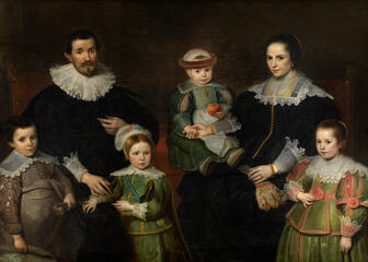 Schilderij 'Familieportret' van Cornelis de Vos