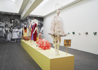 Vue dans le hall d'exposition