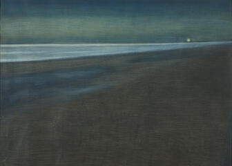 Léon Spilliaert, 'Nachtelijk strandgezicht', 1905, MSK Gent