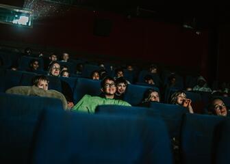 The audience in cinema Spinx