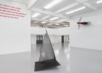 Zicht in de tentoonstellingsruimte