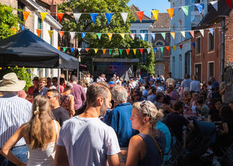 Rommelmarkt in het Patershol