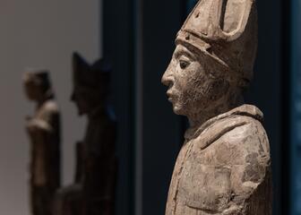 Middeleeuwse sculpturen uit de privécollectie van Johan Tahon