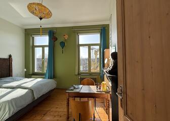 Slaapkamer in een B&B