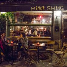 Café Minor Swing met terras.