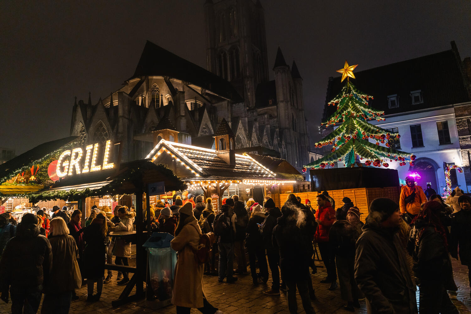 Kerstmarkt Visit Gent
